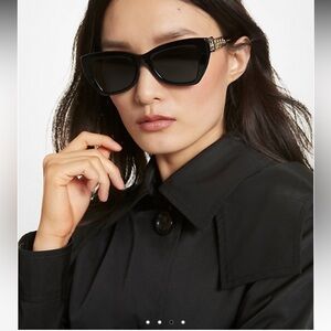 Michael Kors Montecito Cuban Link Chain Sunglasses